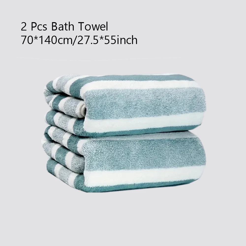 Premium Soft Bath Towel Set (2/4/6 Pieces)