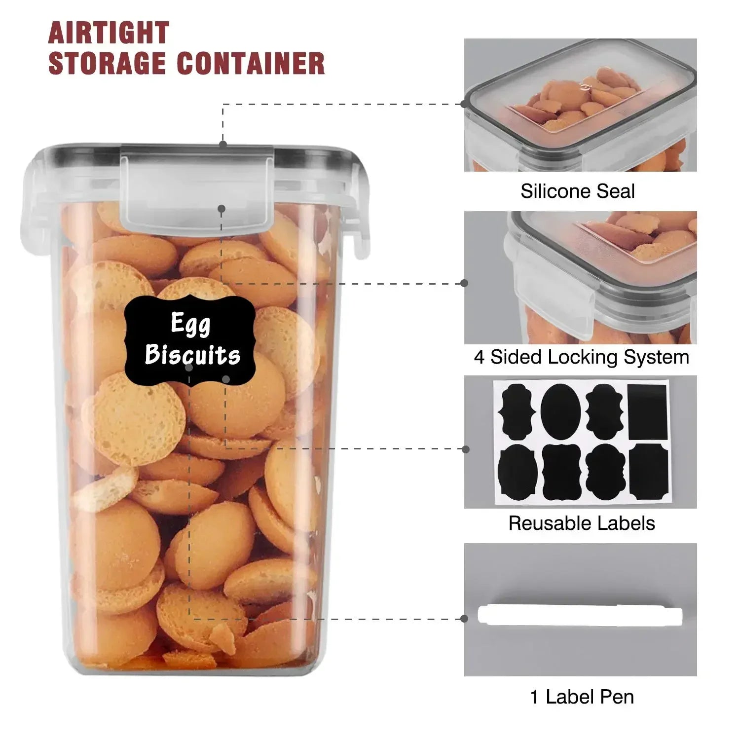 Food Storage Containers Set