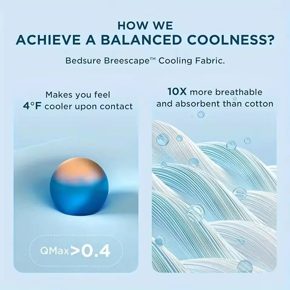 Premium Cooling Summer Blanket – Lightweight & Breathable for Hot Nights