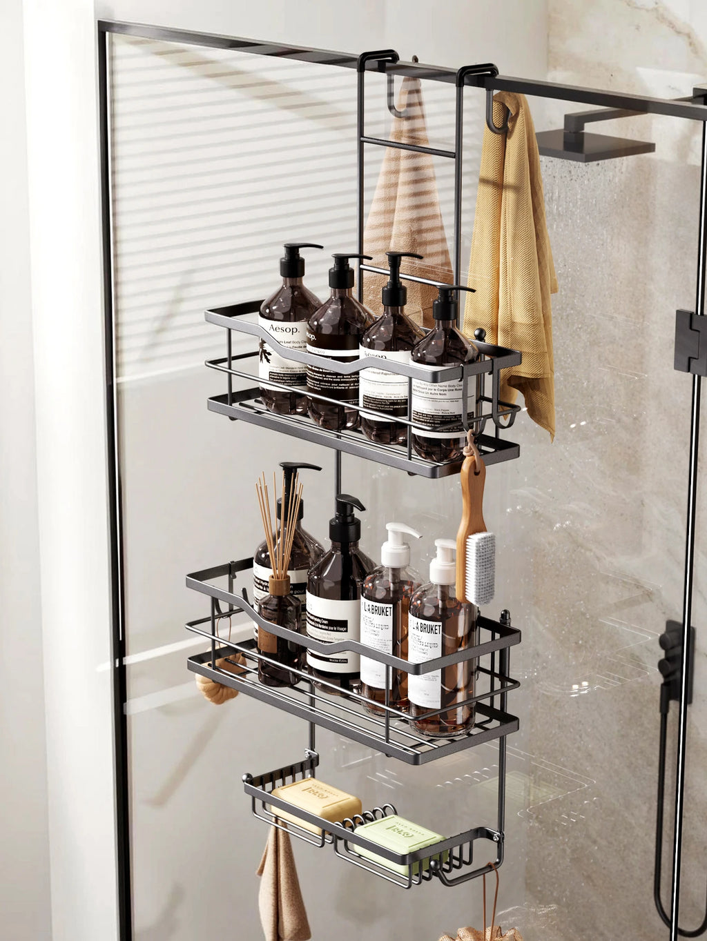 3-Tier Hanging Shower Caddy