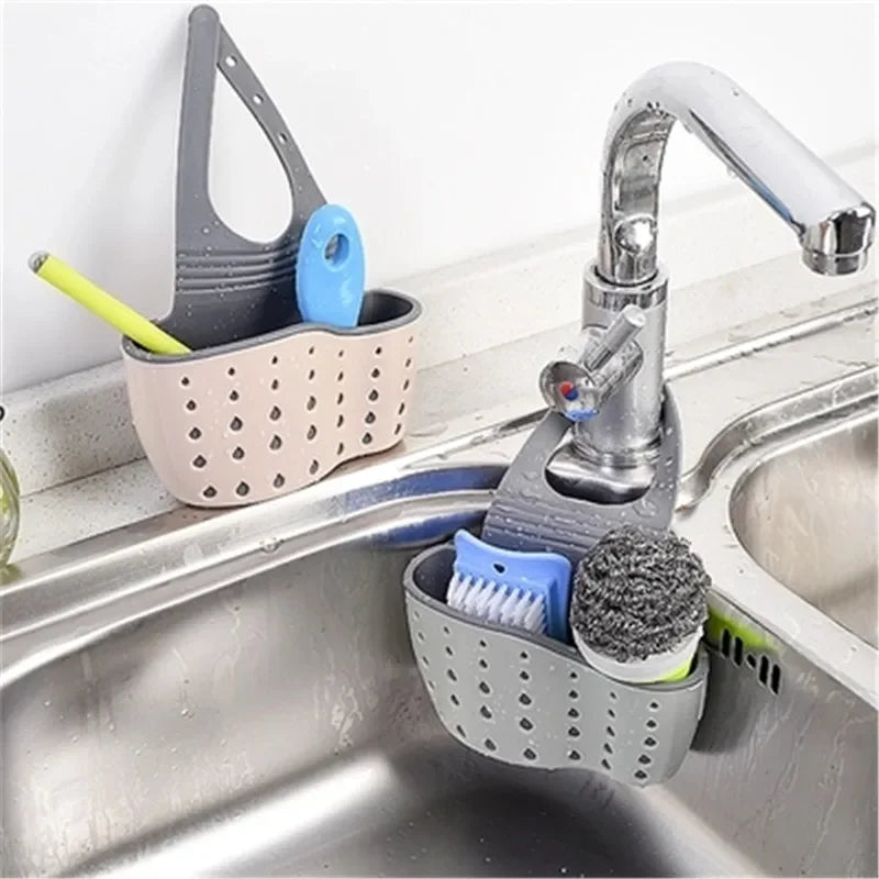 Kitchen Sink Sponge Holder with Suction Cup