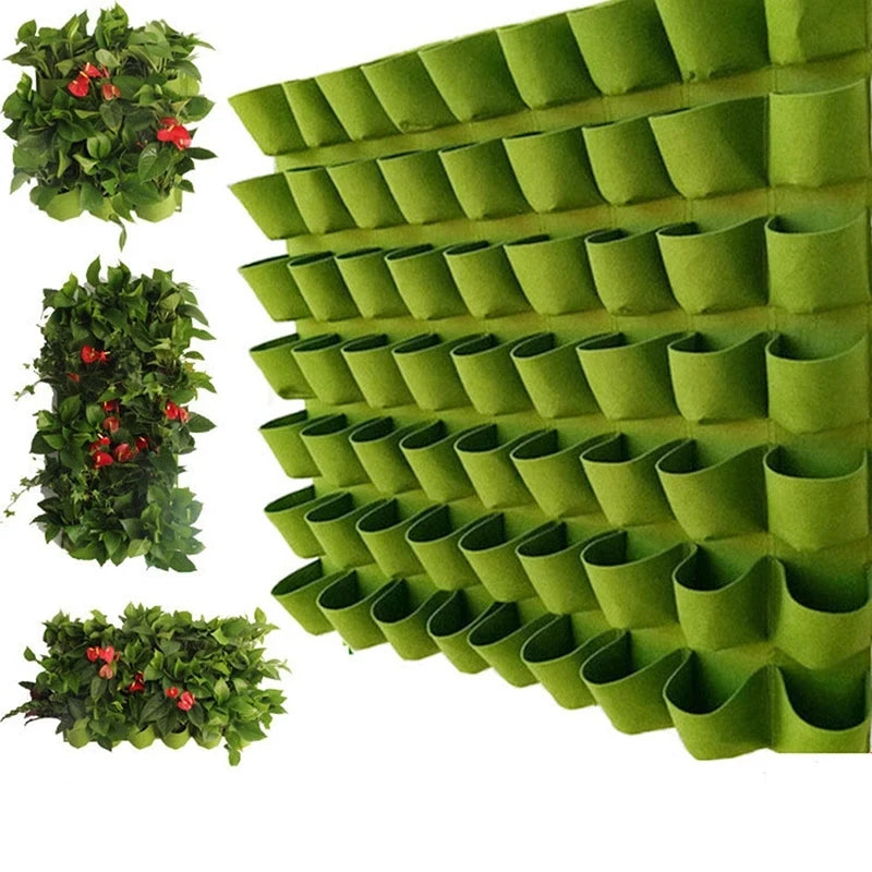 Vertical Wall Planter Grow Bag
