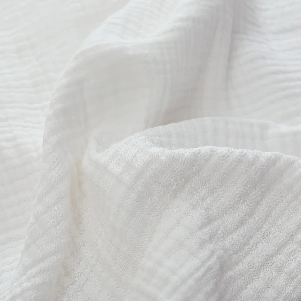 6-Layer Cotton Muslin Blanket – Lightweight & Breathable for All Seasons