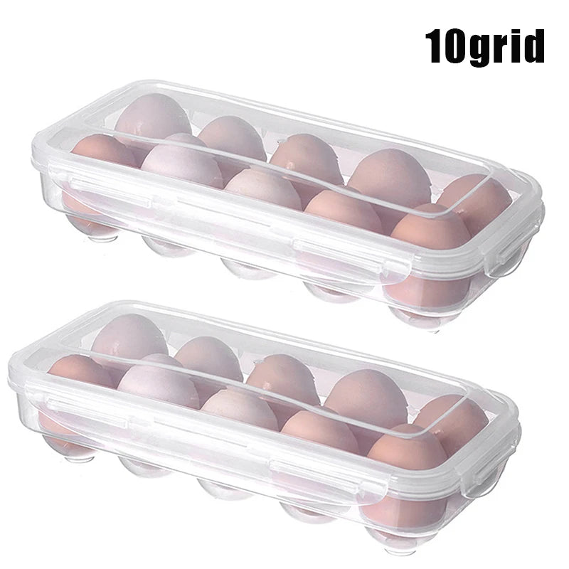 Stackable Egg Storage Container with Lid