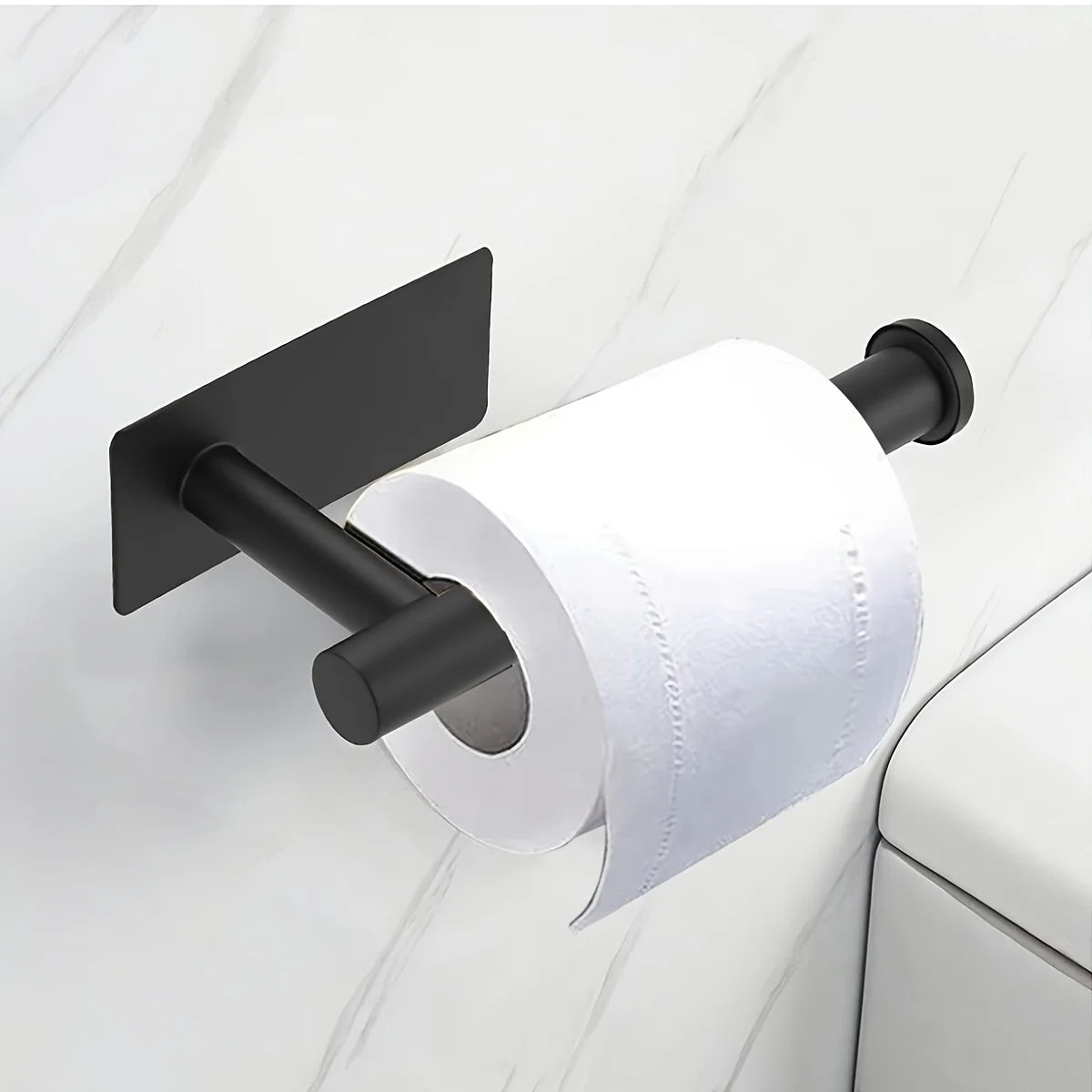 Self-Adhesive Stainless Steel Toilet Paper Holder