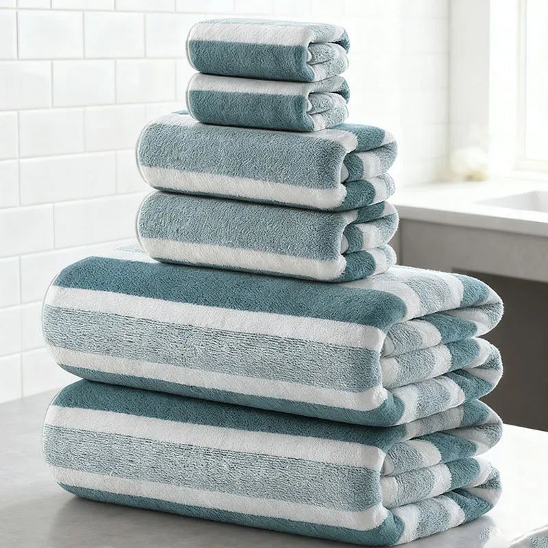 Premium Soft Bath Towel Set (2/4/6 Pieces)