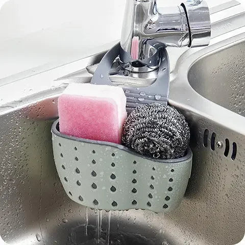 Kitchen Sink Sponge Holder with Suction Cup