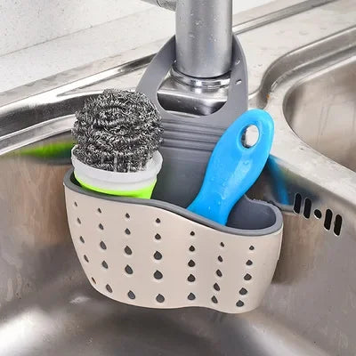 Kitchen Sink Sponge Holder with Suction Cup