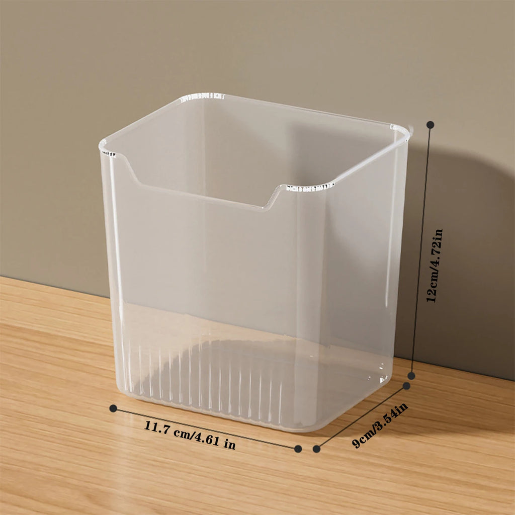 Stackable Refrigerator Door Storage Organizer Bin Set