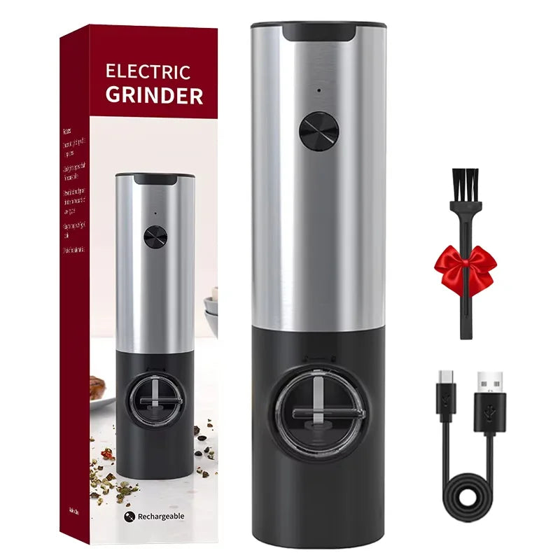 Electric Salt & Pepper Grinder Set (USB Rechargeable)