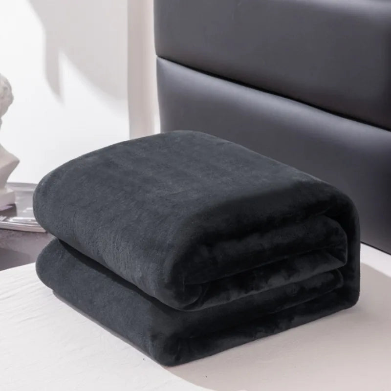 Soft Coral Fleece Blanket