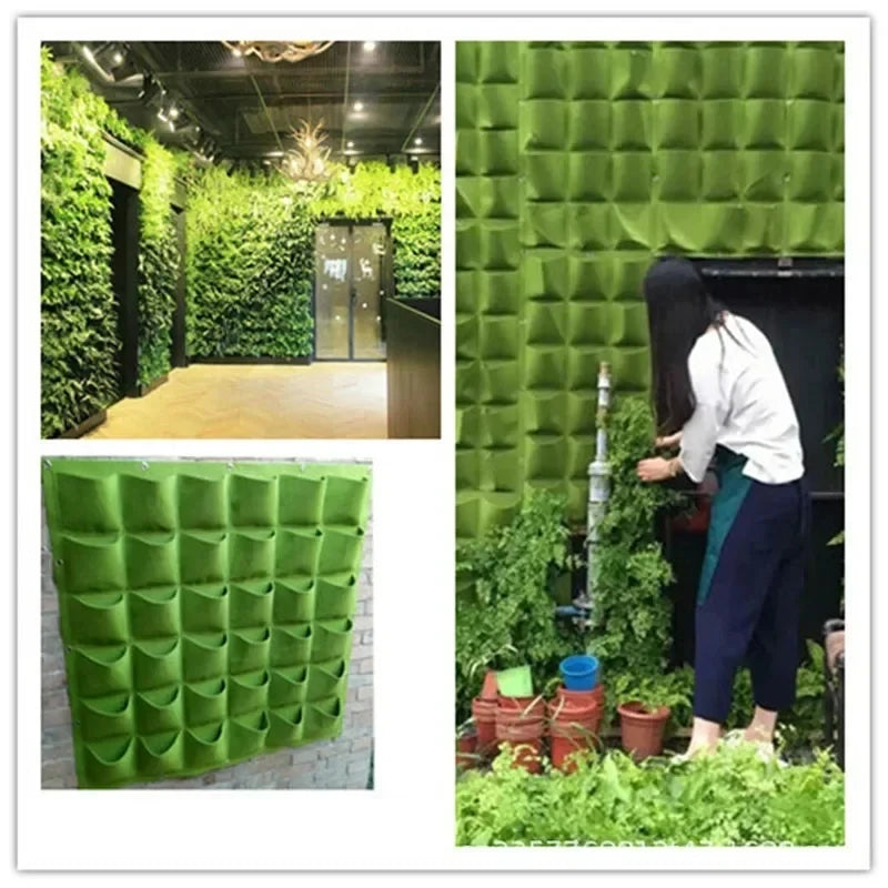 Vertical Wall Planter Grow Bag