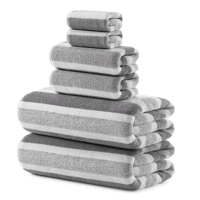 Premium Soft Bath Towel Set (2/4/6 Pieces)