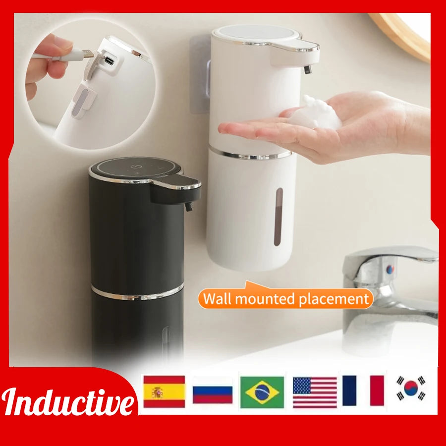 USB Rechargeable Automatic Foaming Soap Dispenser