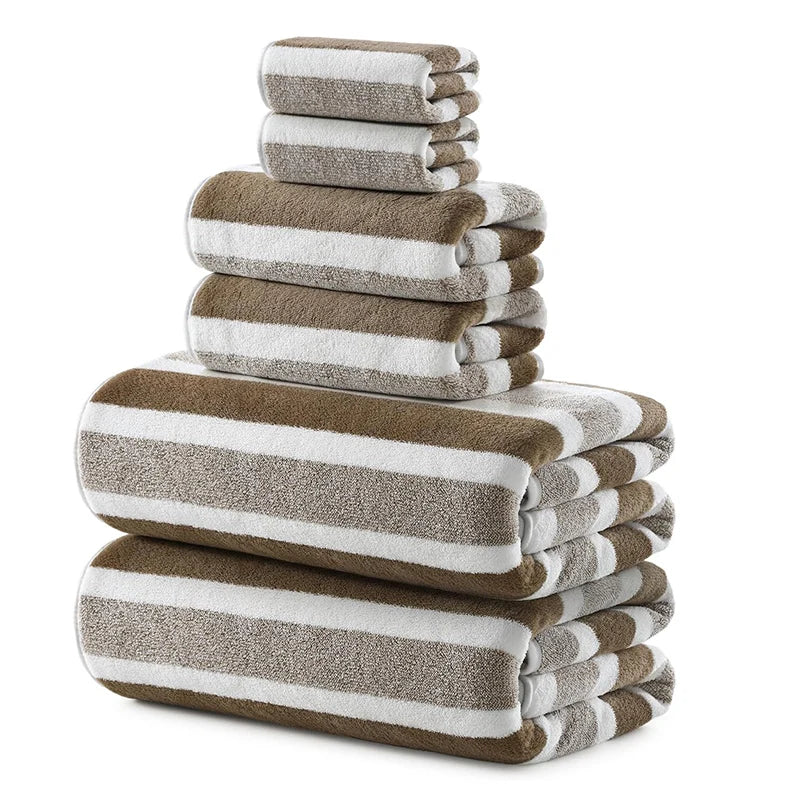Premium Soft Bath Towel Set (2/4/6 Pieces)