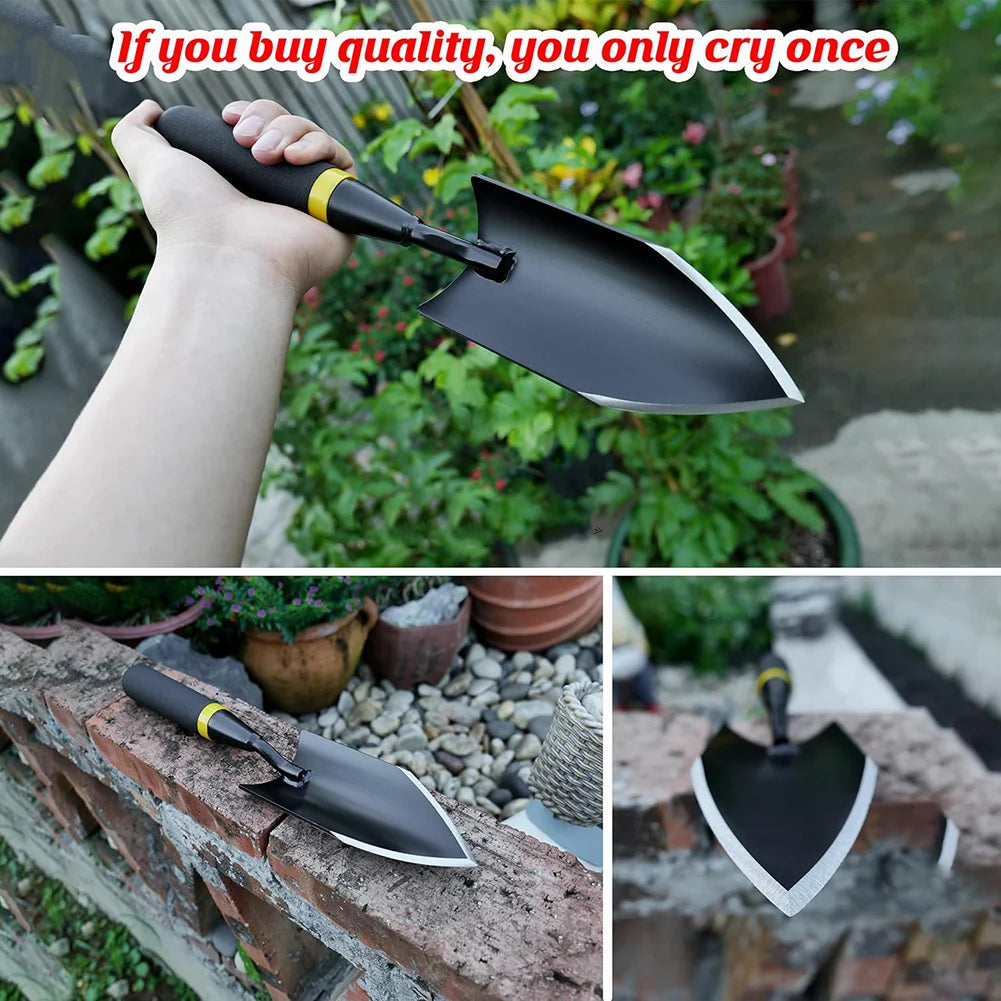 Heavy-Duty Carbon Steel Garden Trowel