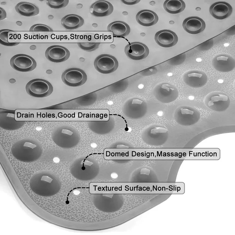 Extra Long Non-Slip Bathtub Mat – 40 × 100 cm