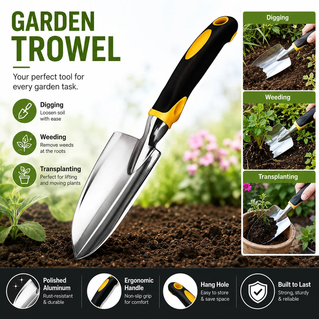 Stainless Steel Gardening Trowel