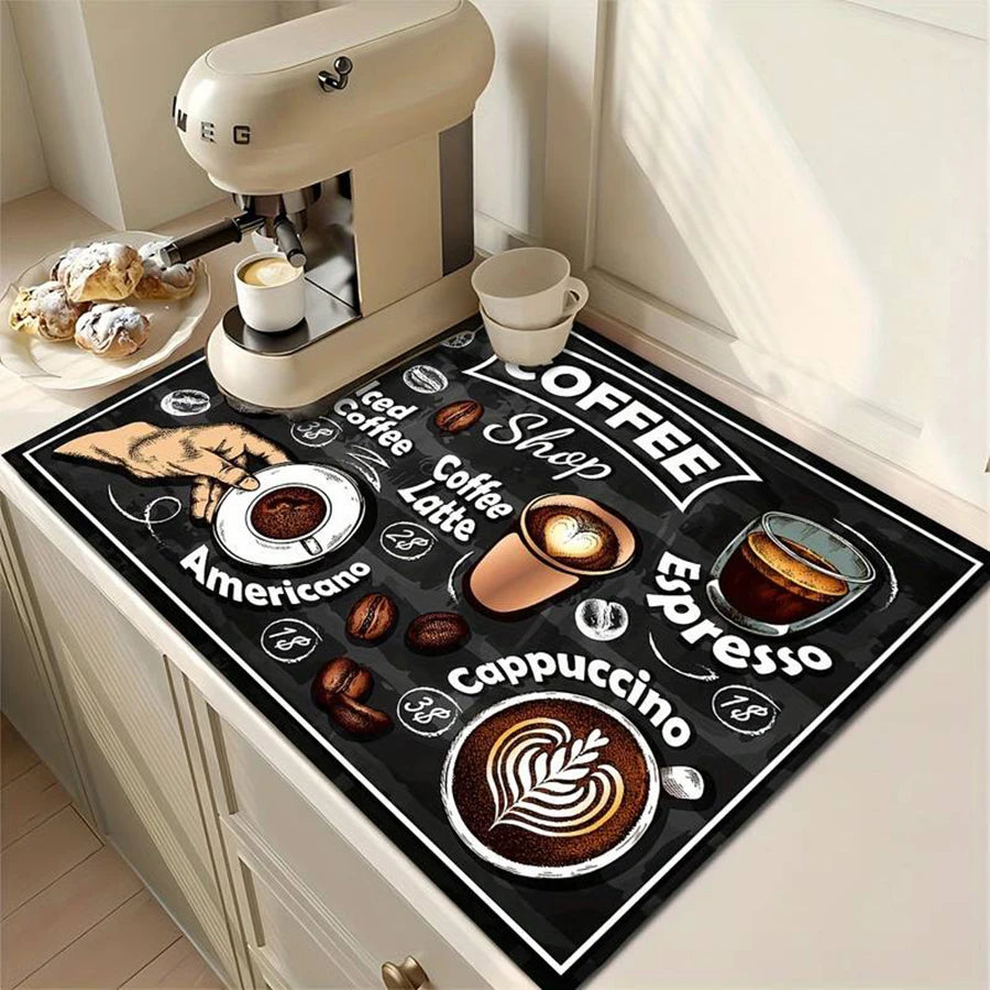 Coffee Machine Absorbent Drying Mat