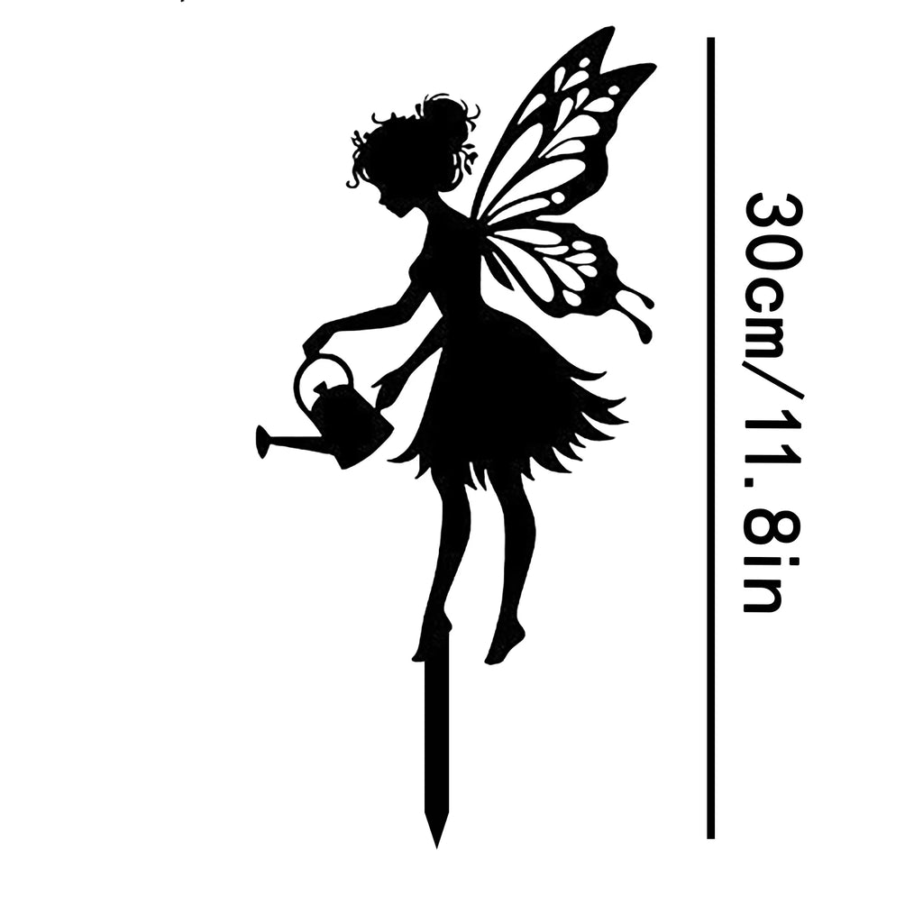 Metal Fairy Garden Wall Decoration