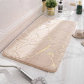 Marble Microfiber Bathroom Mat