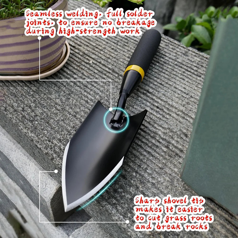 Heavy-Duty Carbon Steel Garden Trowel