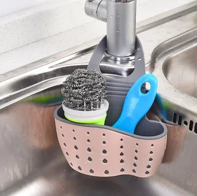 Kitchen Sink Sponge Holder with Suction Cup