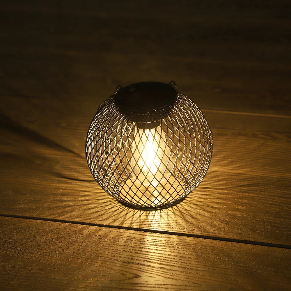 Solar Outdoor Hanging Lantern