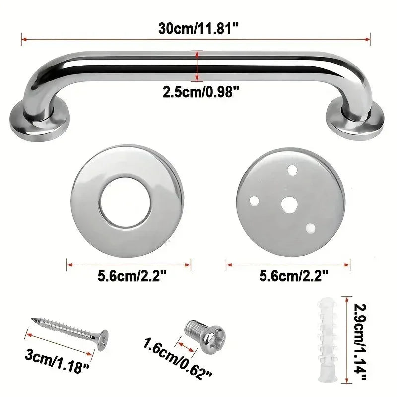 Stainless Steel Bathroom Safety Grab Bar