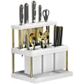 Kitchen Knife & Utensil Organizer Rack