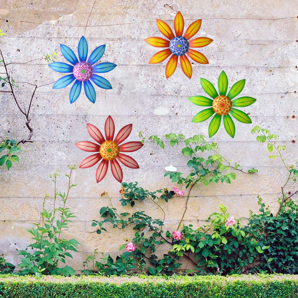 Metal Sunflower Wall Art