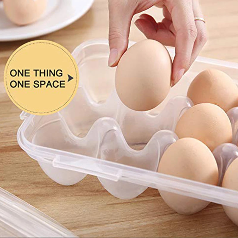 Stackable Egg Storage Container with Lid