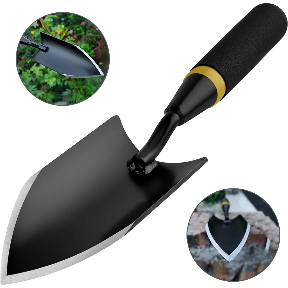Heavy-Duty Carbon Steel Garden Trowel