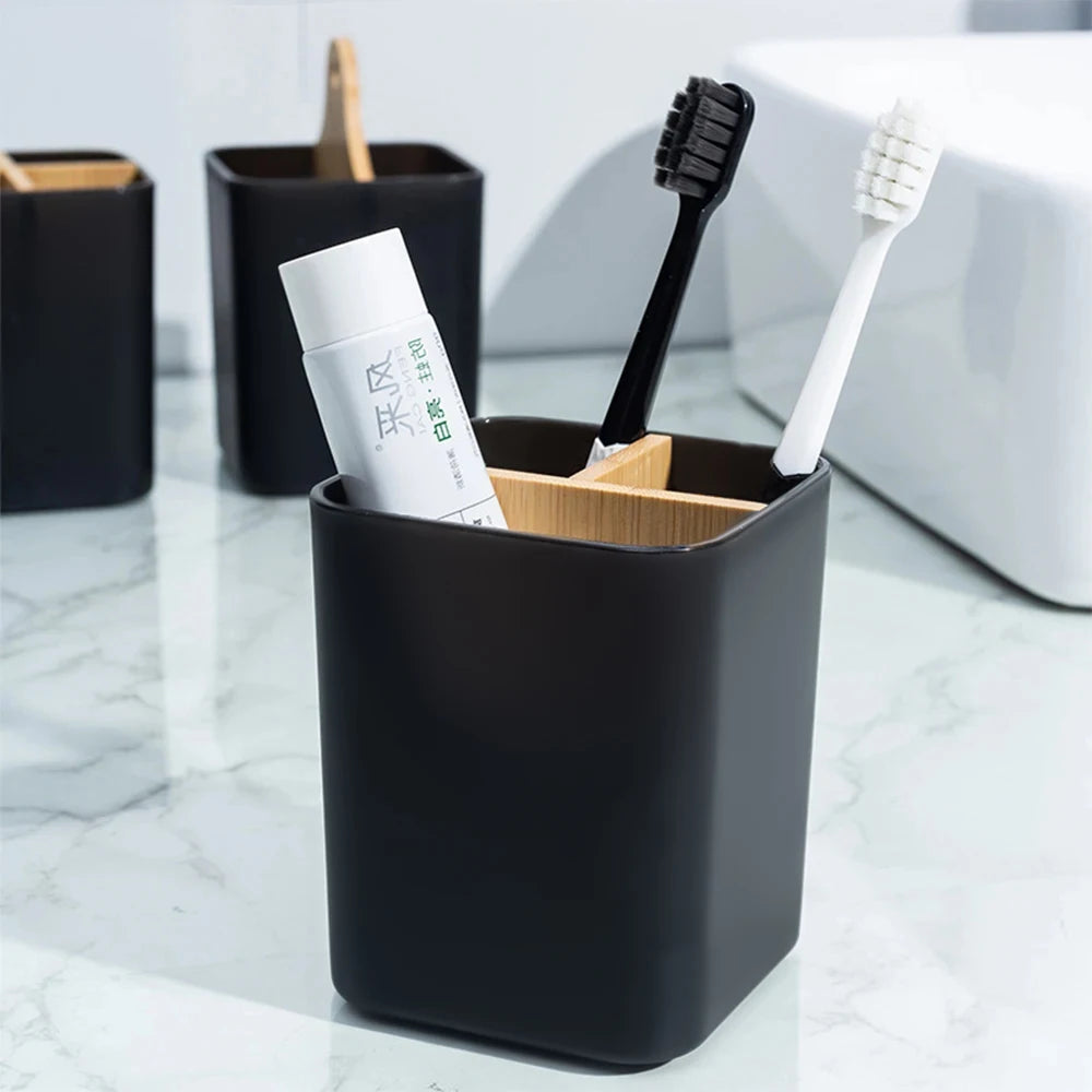 Minimalist Bathroom Toothbrush Holder