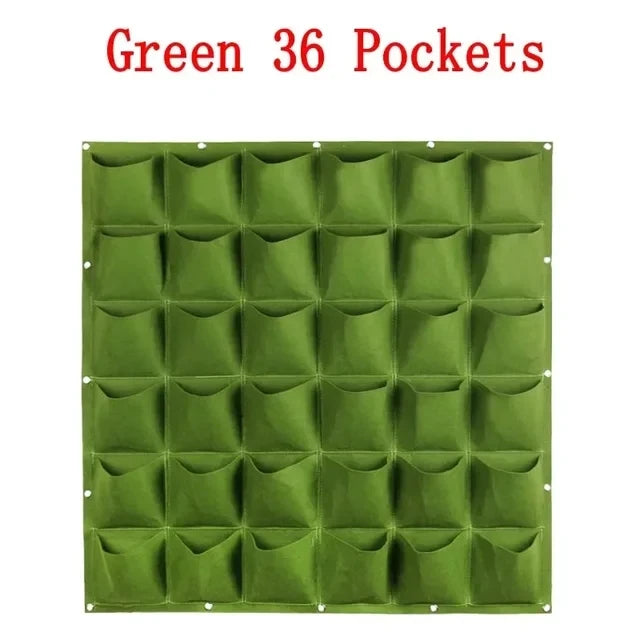 Vertical Wall Planter Grow Bag