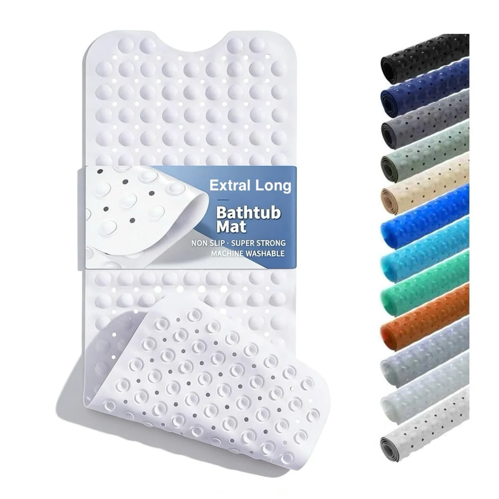 Extra Long Non-Slip Bathtub Mat – 40 × 100 cm