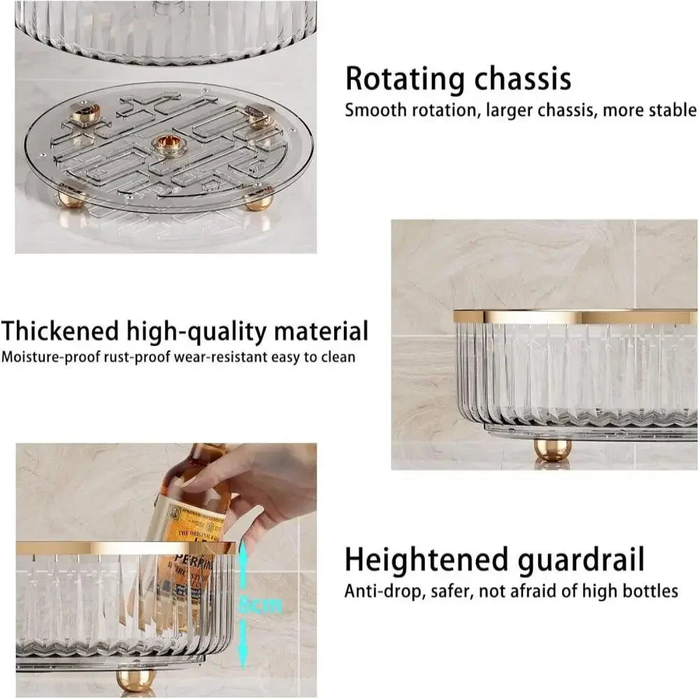 360° Rotating Storage Organizer