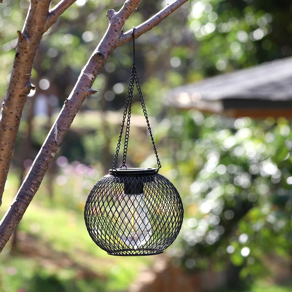 Solar Outdoor Hanging Lantern